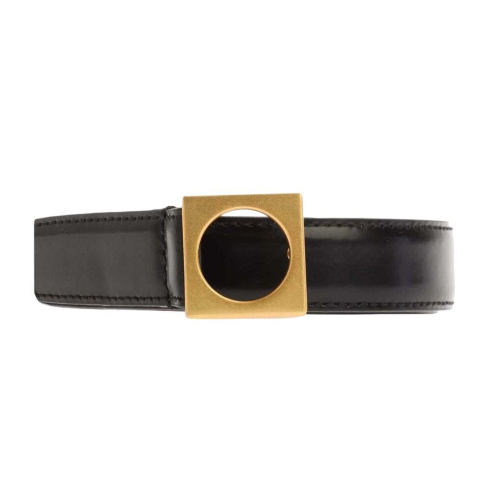 Emporio Armani EA7 Womens/Ladies Leather Belt / Black